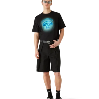 Airbrush Mushroom Logo kortærmet T-skjorte