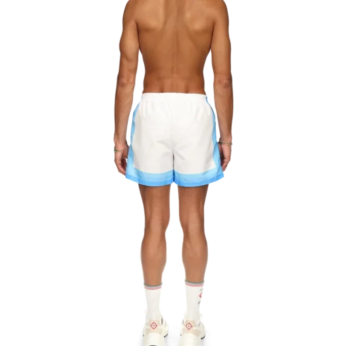 Badedrakt med blå fargegradient