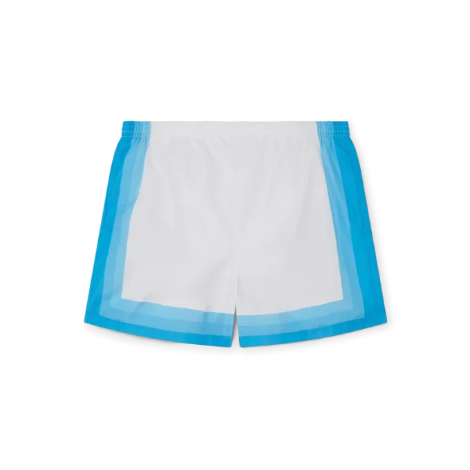 Badedrakt med blå fargegradient