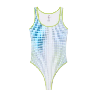 Badedrakt med gradient-trykk