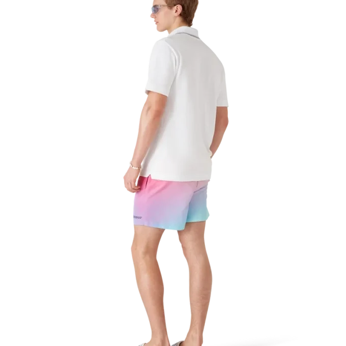 Badeshorts med gradienttrykk Badeshorts med gradienttrykk