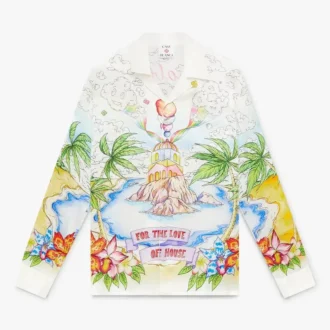 Better Days langermet silkeskjorte