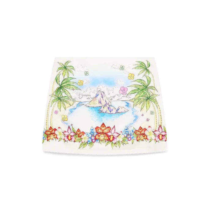 Better Days miniskjørt i silkesatin