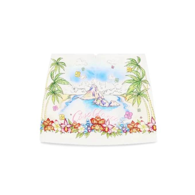 Better Days miniskjørt i silkesatin