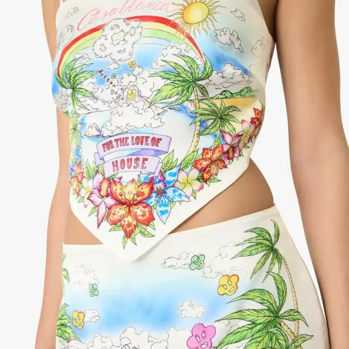 Better Days silkesatengskjerftopp