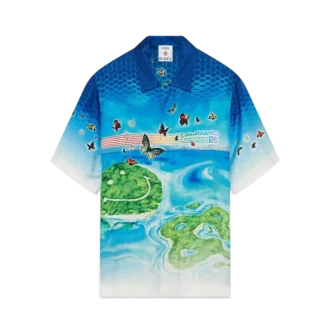 Beyond Destiny kortærmet silkeskjorte