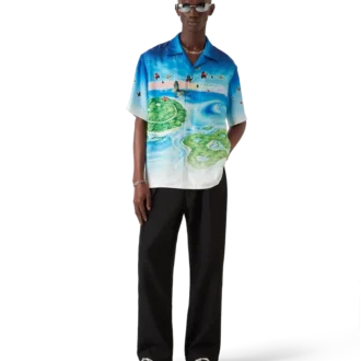 Beyond Destiny kortærmet silkeskjorte