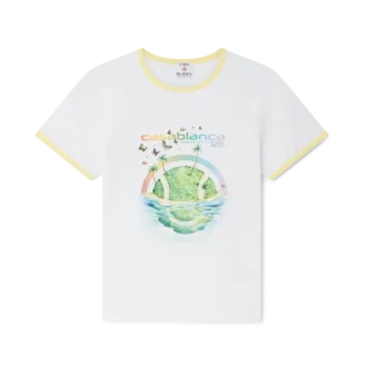 Beyond Destiny langermet T-skjorte med ringermønster