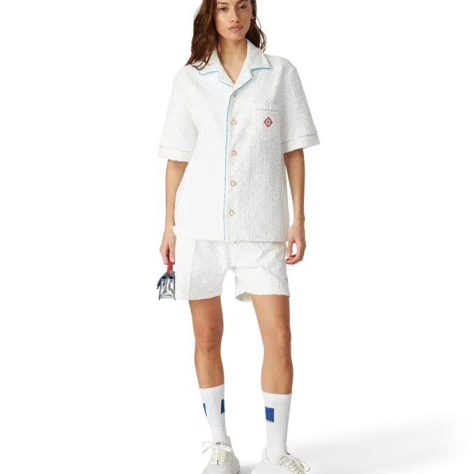 Blå Casa Square-sokker