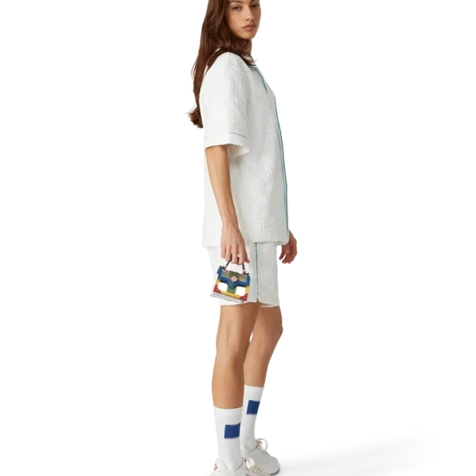 Blå Casa Square-sokker