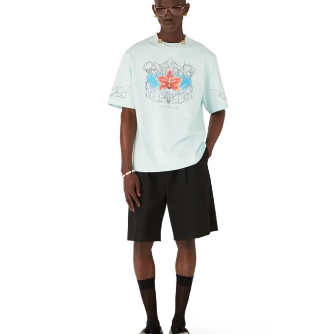 Blades Oversized T-skjorte med korte ermer