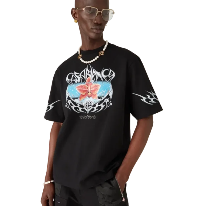 Blades Oversized T-skjorte med korte ermer