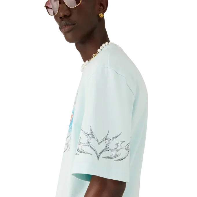 Blades Oversized T-skjorte med korte ermer