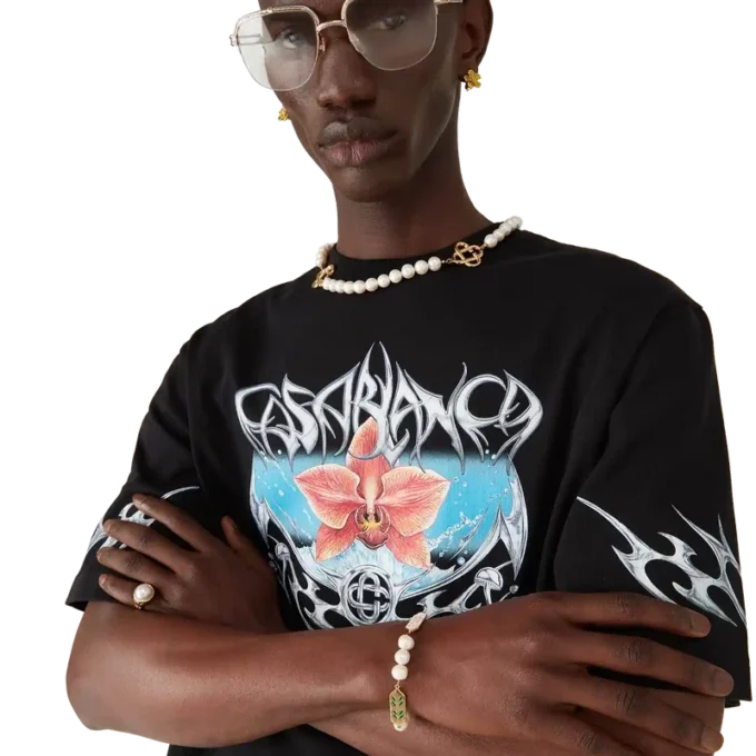 Blades Oversized T-skjorte med korte ermer