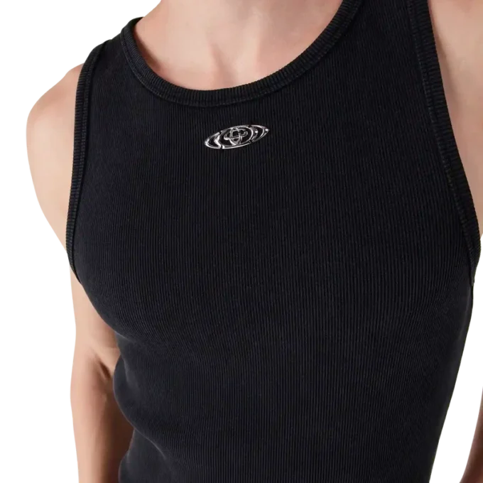 Bleknet ribbet tank-top