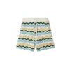 Bølgete bouclé-Shorts