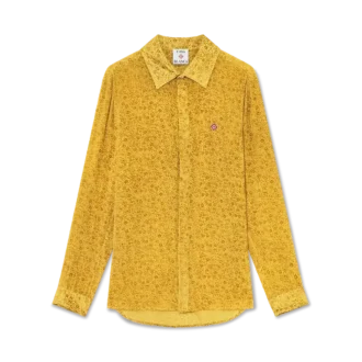 Blomstret Devora-silkeskjorte