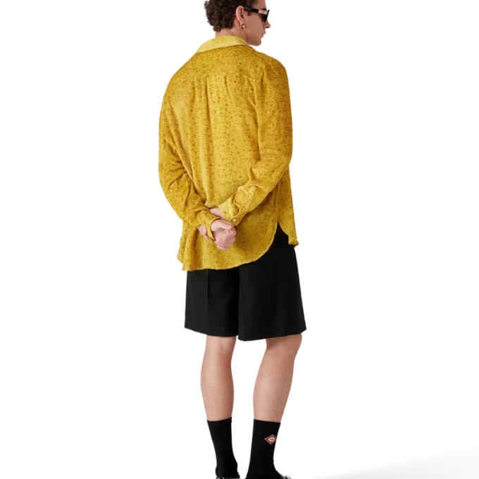 Blomstret Devora-silkeskjorte