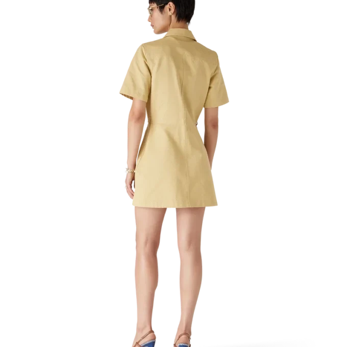 Bomullsmonogram-jacquardkjole