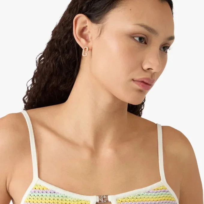 Bourgeois stripet minikjole