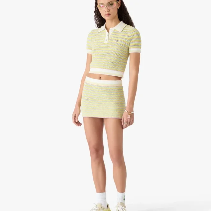 Bourgeois stripet miniskjørt