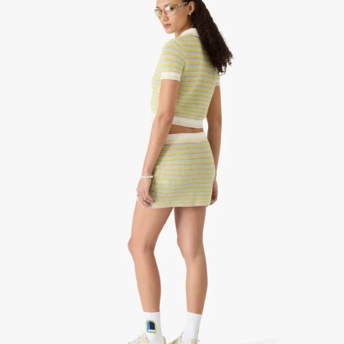 Bourgeois stripet miniskjørt