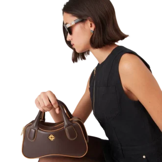 Brun Micro Bowling-veske