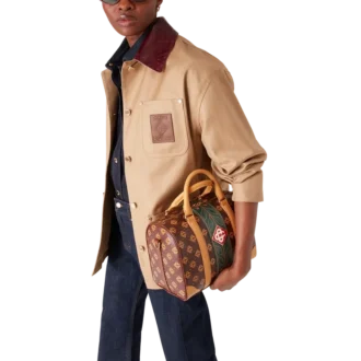 Brun Mini Monogram Weekender