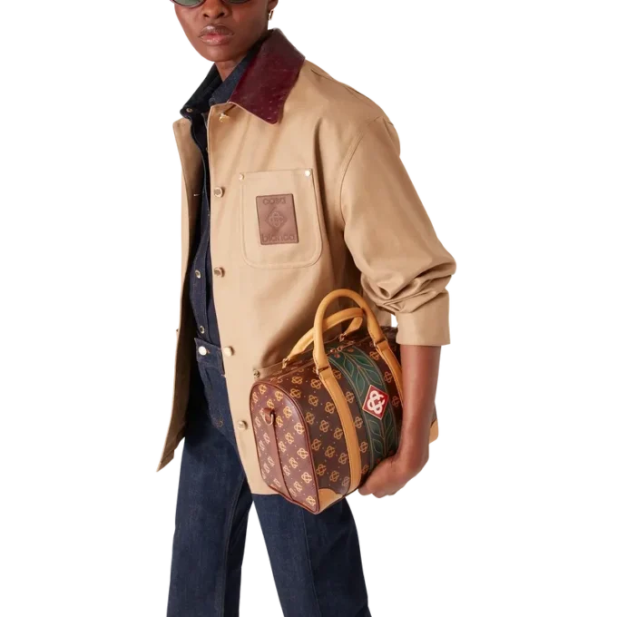 Brun Mini Monogram Weekender