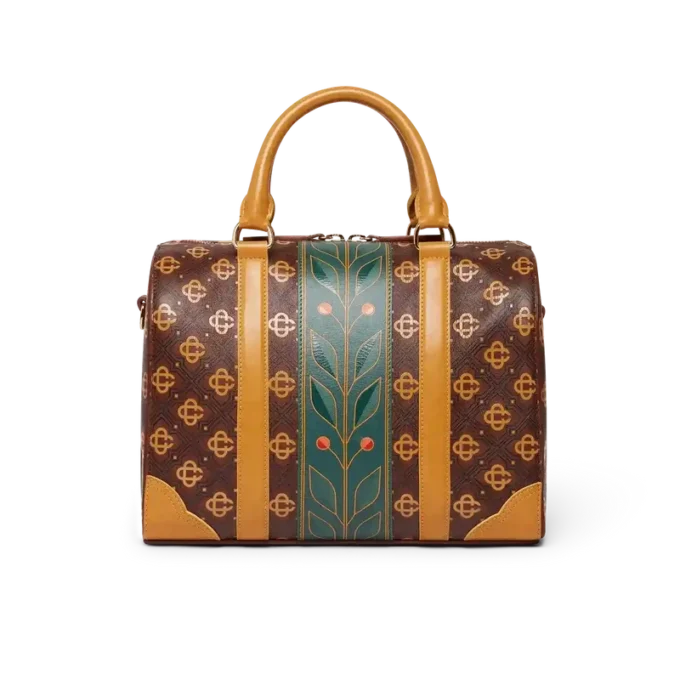 Brun Mini Monogram Weekender