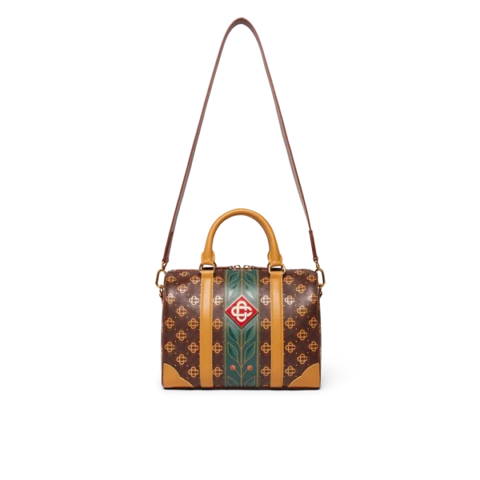 Brun Mini Monogram Weekender