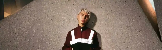 Nylon Monogram-vindjakke