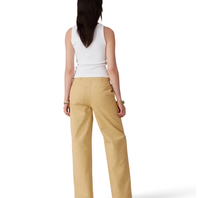 Bukser i bomullsjacquard med monogram