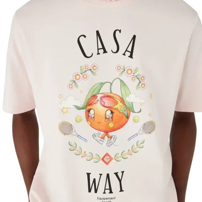Casa Way Orange Mascot kortærmet T-skjorte