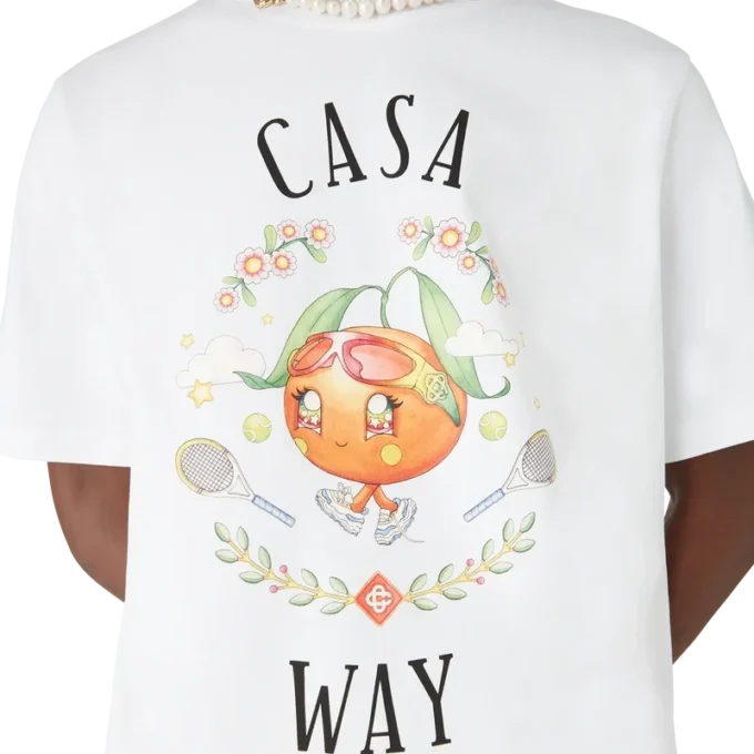 Casa Way Orange Mascot kortærmet T-skjorte
