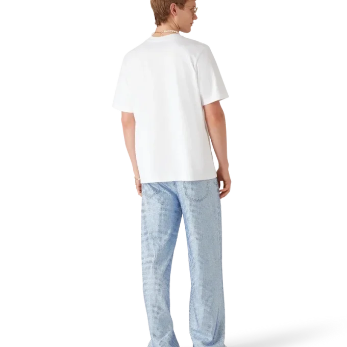 Casa Way Orchid Logo T-skjorte med korte ermer