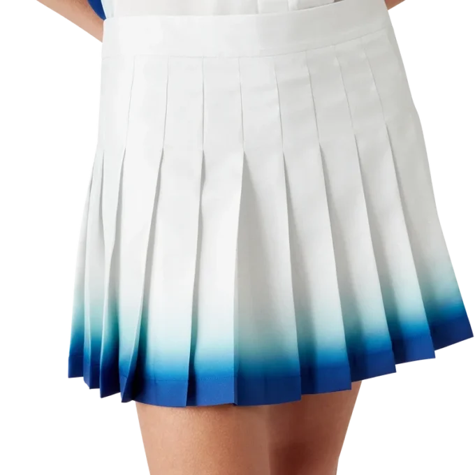 Casa Way Skate plissert silkeskjørt Casa Way Skate plissert silkeskjørt