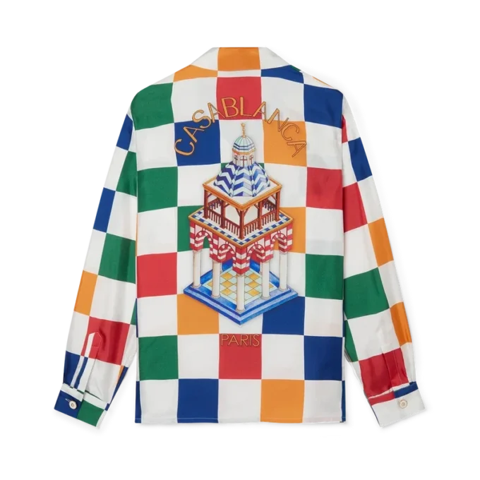 Casablanca Primary Check-skjorte