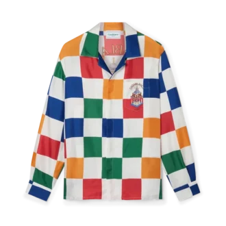 Casablanca Primary Check-skjorte