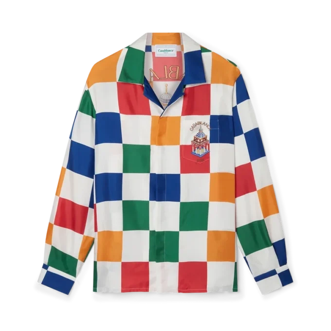 Casablanca Primary Check-skjorte