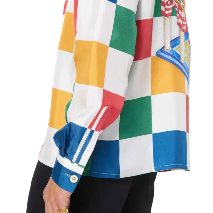 Casablanca Primary Check-skjorte