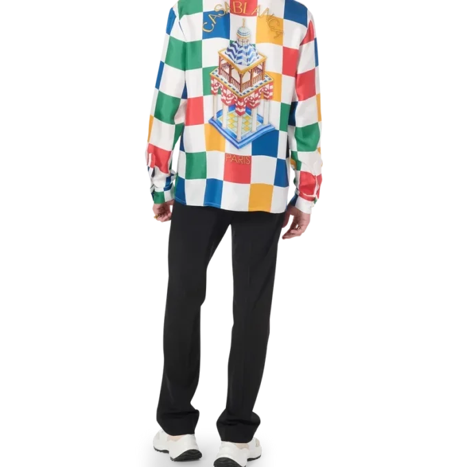 Casablanca Primary Check-skjorte