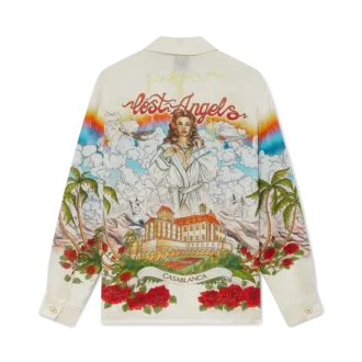 Chateau langermet lin-skjorte