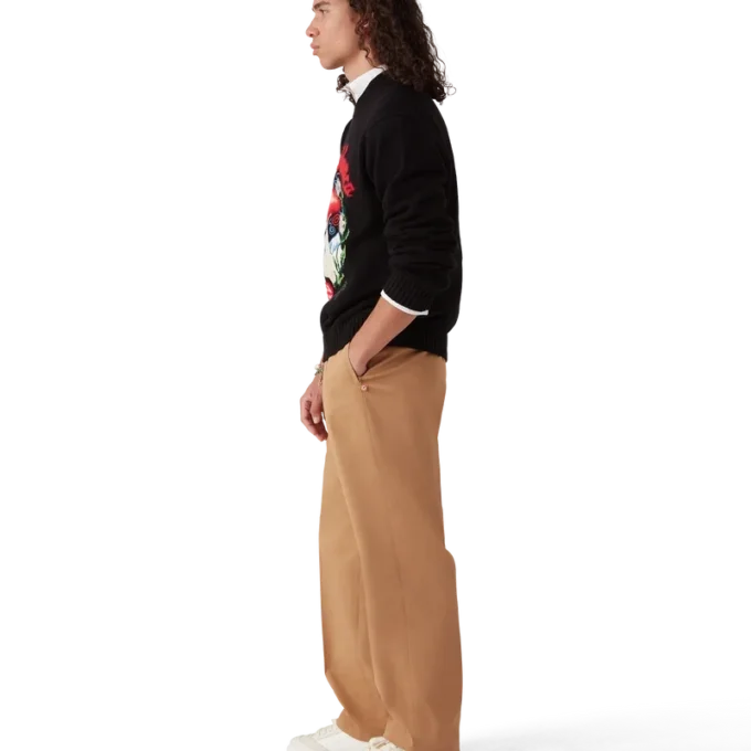 Chinobukser i bomull