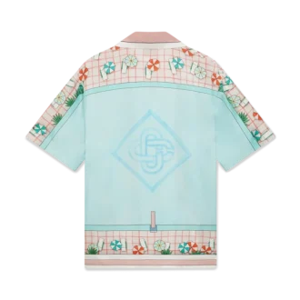 Copacabana kortærmet silkeskjorte