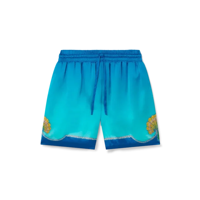 Coquillage Colora silk Shorts