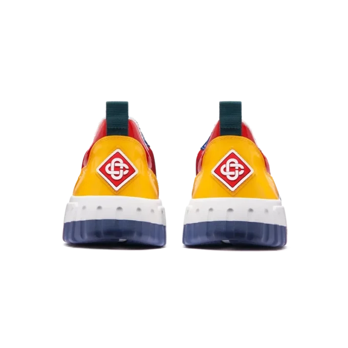 Court flerfargede sneakers for kvinner