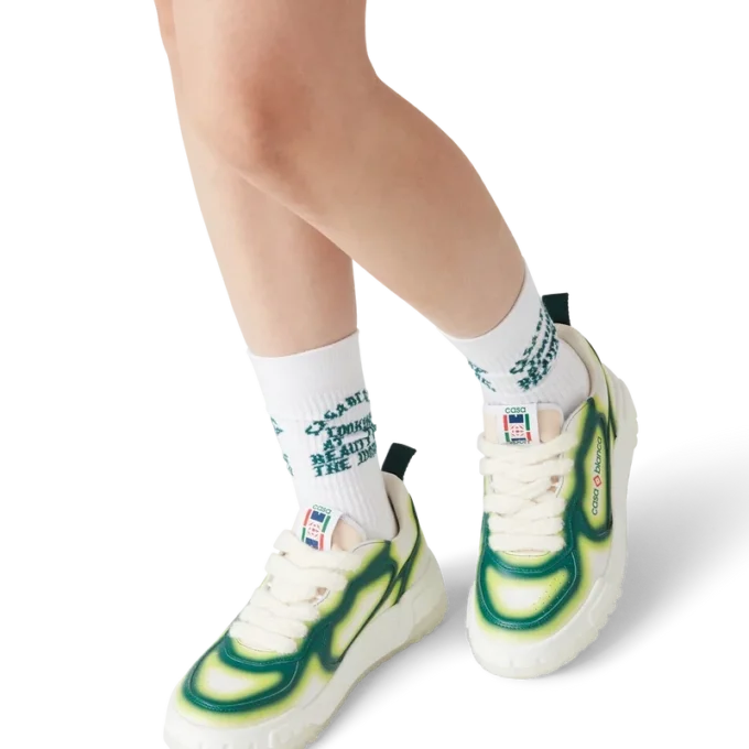 Court Green Fade-joggesko for kvinner