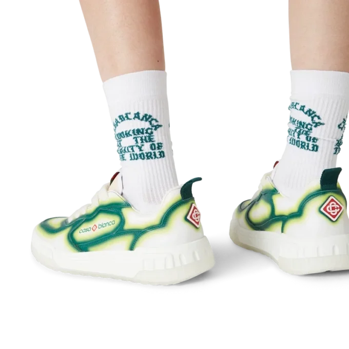 Court Green Fade-joggesko for kvinner