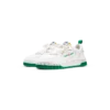 Court hvit og grønn sneaker for kvinner